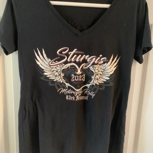 WOMENS STURGIS BIKE V TEE - Picture 5 of 5